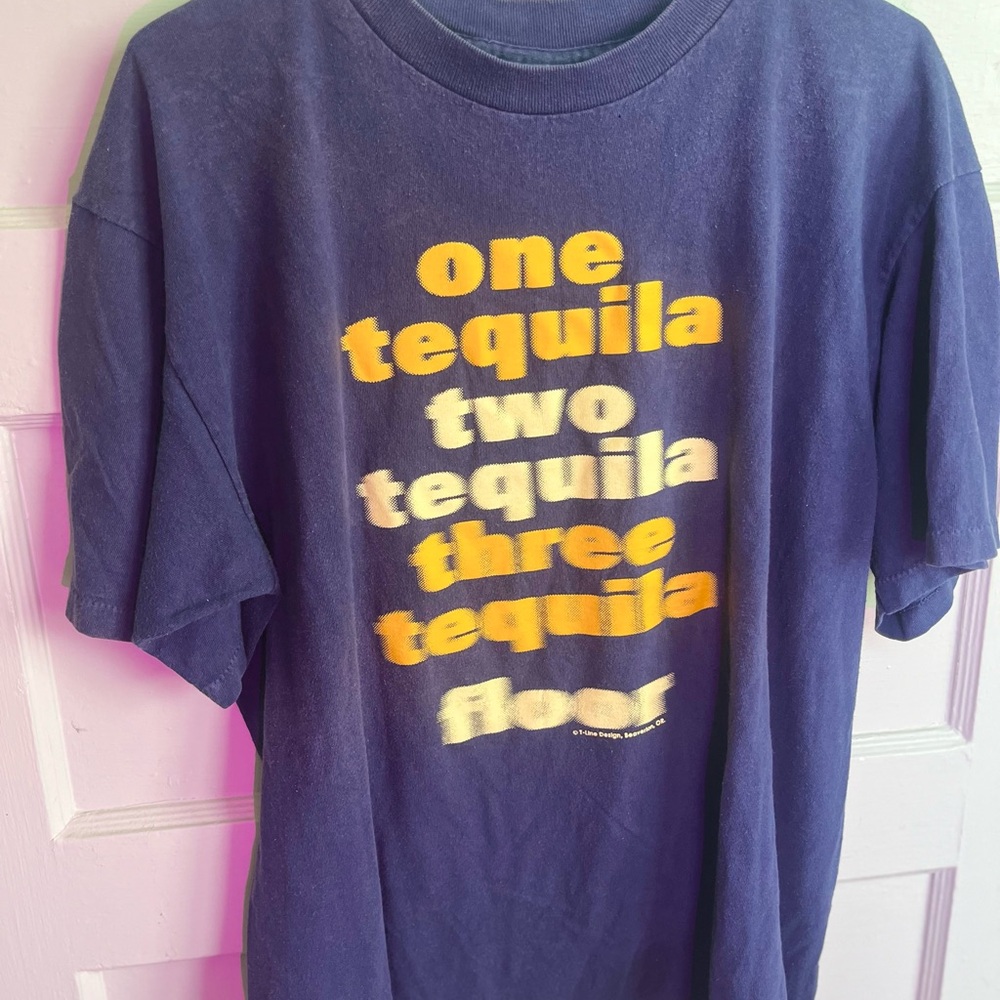 Vintage One Tequila Two Single Stitch Shirt
